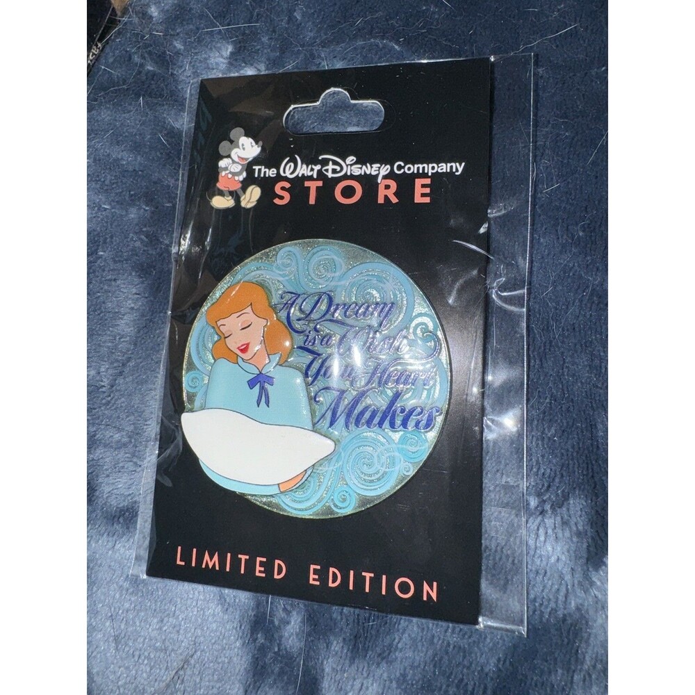 A5 Disney Company Store D23 LE Pin Songs We Grew Up With Cinderella Dream Wish